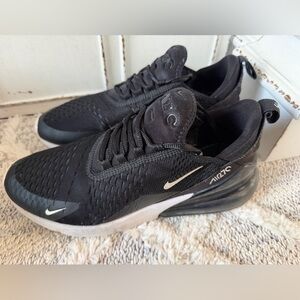 Nike Air Max 270 Black and White Men's Sneakers